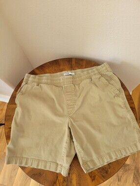 Sonoma Goods For Life® 8-in Men's Pull-On Shorts, English Elm, L, VGUC